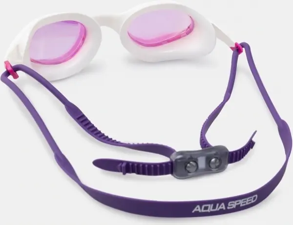 Окуляри для плавання Aqua Speed ​​VORTEX MIRROR біло-рожево-фіолетові 229-59