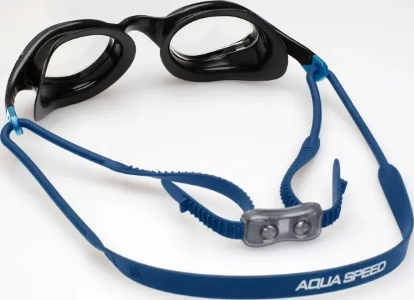 Окуляри для плавання з чохлом Aqua Speed ​​VORTEX VISION+CASE чорно-сині 230-17