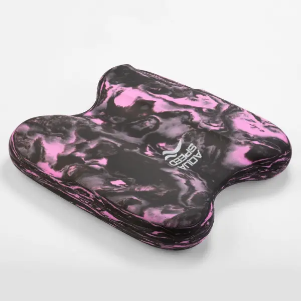 Дошка для плавання Aqua Speed PULLKICK SWIRL чорно-рожева 182-03