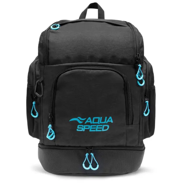 Рюкзак Aqua Speed RACEPACK 42L чорно-бірюзовий 885-74