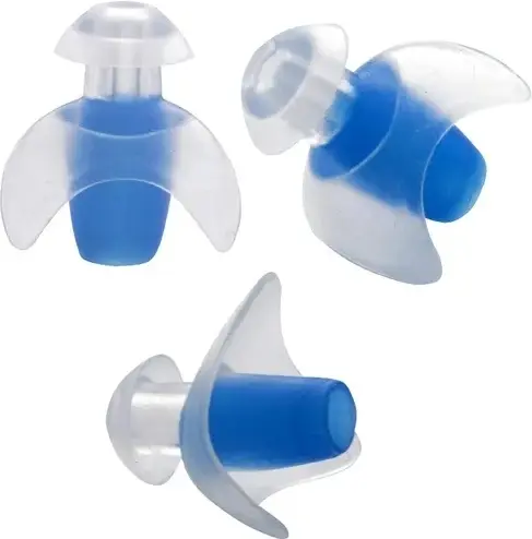 Беруші Arena ERGO EARPLUG прозоро-синьо-червоні 95223-010