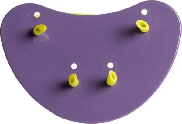 Лопатки для плавання Arena ELITE FINGER PADDLE фіолетово-жовті 95251-140