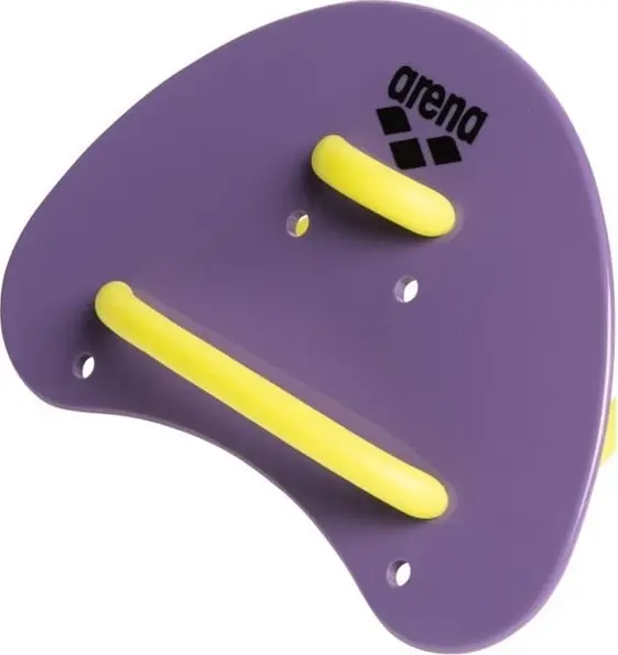 Лопатки для плавання Arena ELITE FINGER PADDLE фіолетово-жовті 95251-140