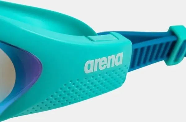 Окуляри для плавання Arena THE ONE MIRROR бірюзово-сині 003152-107