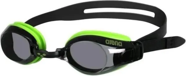 Окуляри для плавання Arena ZOOM X-FIT чорно-салатові 92404-056