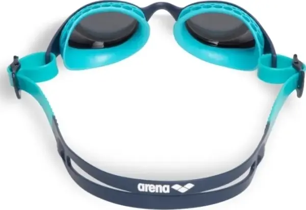 Очки для плавания детские Arena AIR JR MIRROR темно-сине-бирюзовые 009273-110