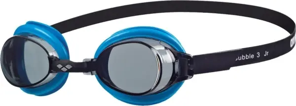 Окуляри для плавання дитячі Arena BUBBLE 3 JR синьо-чорні 92395-075