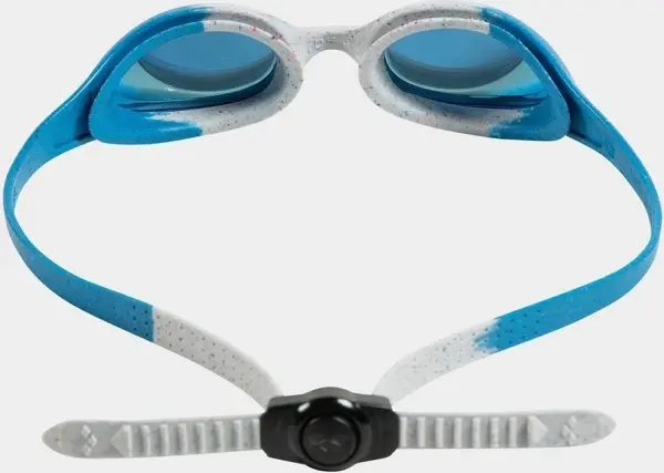 Окуляри для плавання дитячі Arena SPIDER JR MIRROR блакитно-білі 1E362-903