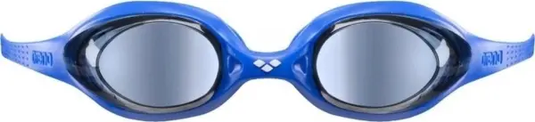 Окуляри для плавання дитячі Arena SPIDER JR MIRROR синьо-жовті 1E362-073