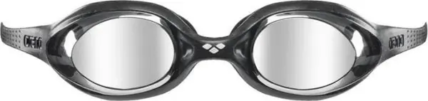 Окуляри для плавання дитячі Arena SPIDER JR MIRROR чорно-салатові 1E362-056