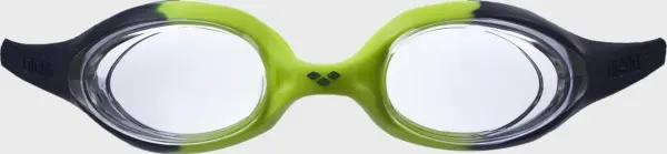Окуляри для плавання дитячі Arena SPIDER JR салатово-чорні 92338-071