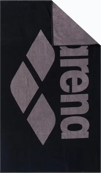 Рушник Arena POOL SOFT TOWEL чорно-сірий 001993-550