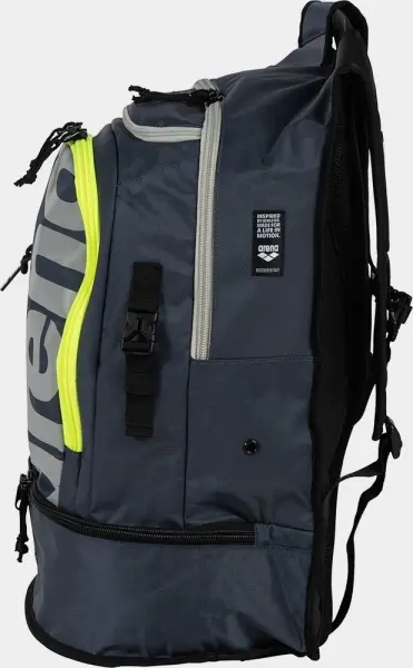 Рюкзак Arena FASTPACK 3.0 40L темно-сіро-чорно-лимонний 005295-103