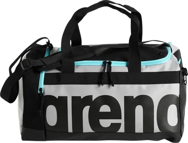Сумка спортивна Arena SPIKY III DUFFLE 25L сіро-чорно-блакитна 004931-104