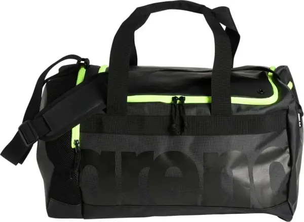 Сумка спортивна Arena SPIKY III DUFFLE 40L чорно-лаймова 004930-101