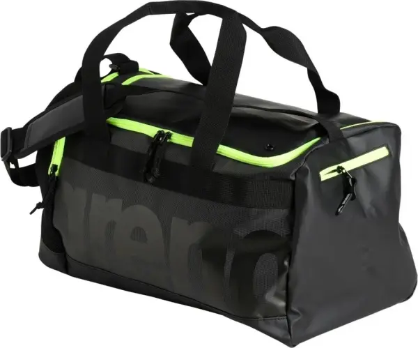 Сумка спортивна Arena SPIKY III DUFFLE 40L чорно-лаймова 004930-101