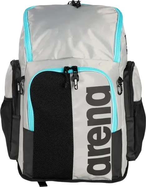 Рюкзак Arena SPIKY III BACKPACK 45L серо-черно-голубой 005569-104