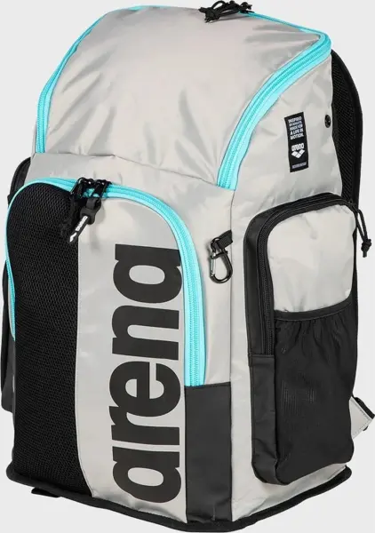 Рюкзак Arena SPIKY III BACKPACK 45L серо-черно-голубой 005569-104