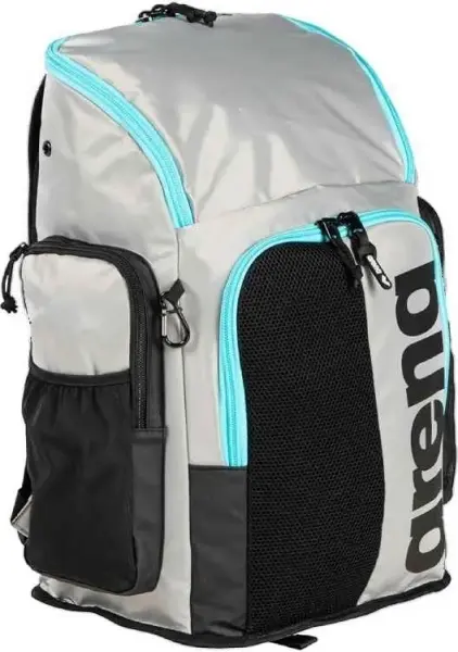 Рюкзак Arena SPIKY III BACKPACK 45L серо-черно-голубой 005569-104
