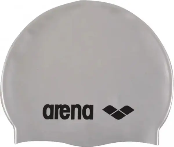 Шапочка для плавання Arena CLASSIC SILICONE срібна 91662-051