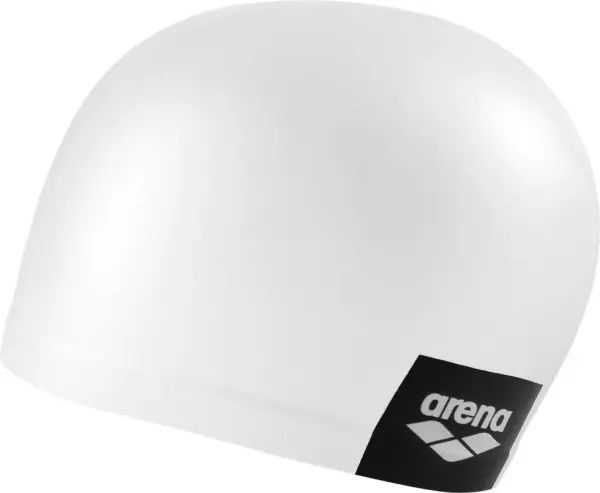 Шапочка для плавання Arena LOGO MOULDED CAP біло-чорна 001912-200