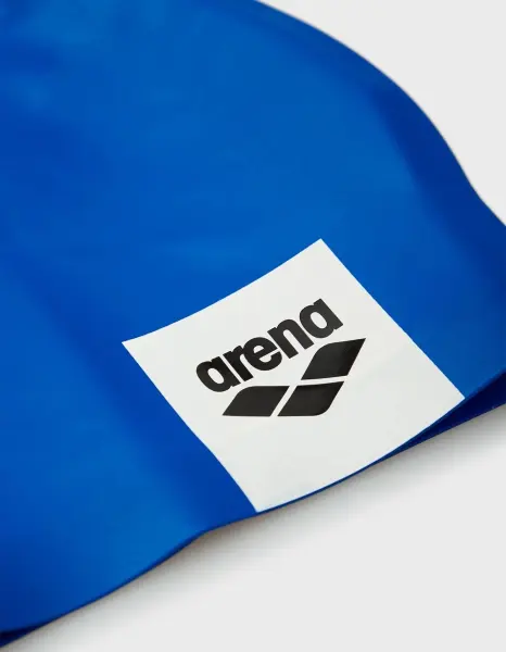 Шапочка для плавання Arena LOGO MOULDED CAP синьо-біла 001912-211
