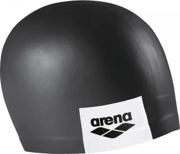 Шапочка для плавання Arena LOGO MOULDED CAP чорно-біла 001912-201