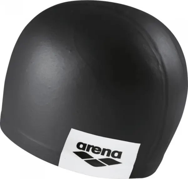 Шапочка для плавання Arena LOGO MOULDED CAP чорно-біла 001912-201