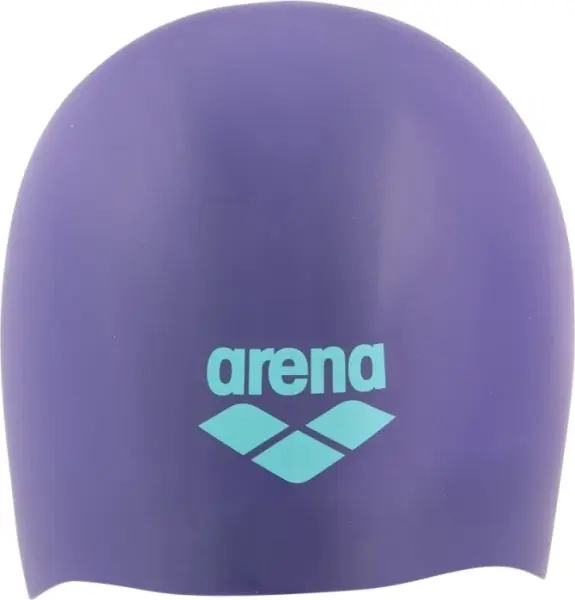Шапочка для плавания Arena LONG HAIR CAP фиолетово-голубая 009275-202