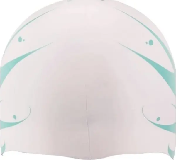 Шапочка для плавания Arena REVERSIBLE CAP двусторонняя бело-бирюзово-синяя 003786-102