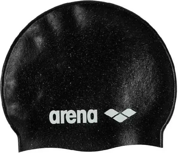 Шапочка для плавання Arena SILICONE CAP чорна 006359-902