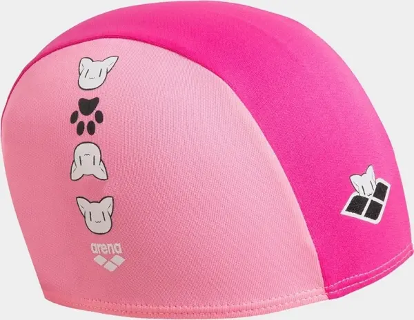 Шапочка для плавання дитяча Arena FRIENDS KIDS POLYESTER CAP рожево-світло-рожева 003994-910