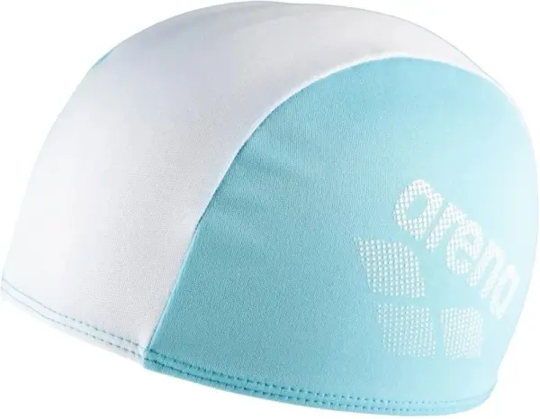 Шапочка для плавания детская Arena POLYESTER II KIDS бирюзово-белая 002491-102