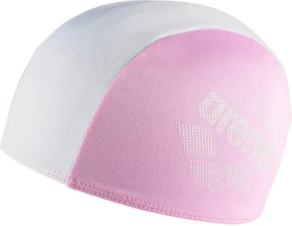 Шапочка для плавания детская Arena POLYESTER II KIDS светло-розово-белая 002491-101