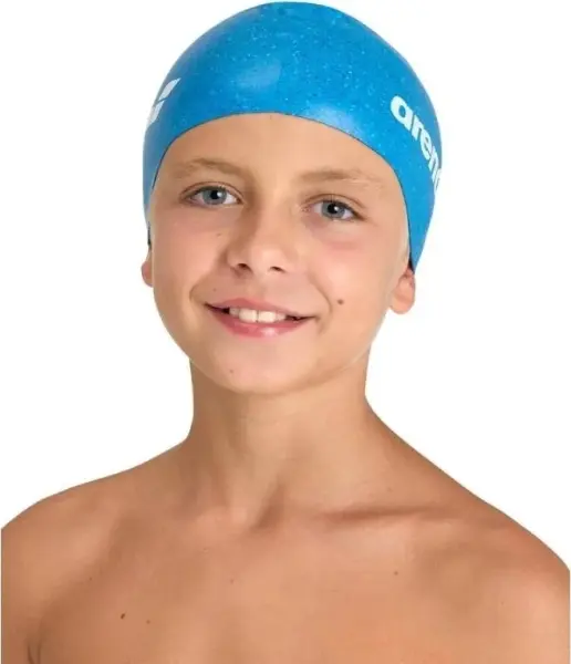 Шапочка для плавання дитяча Arena SILICONE JR CAP блакитна 006360-904