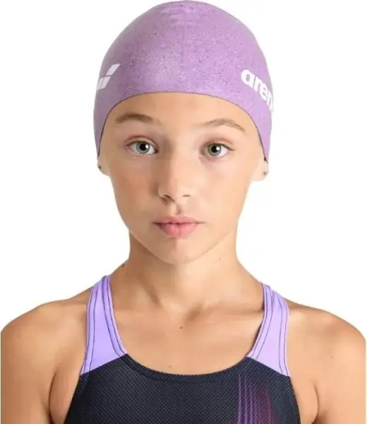 Шапочка для плавання дитяча Arena SILICONE JR CAP світло-рожева 006360-903