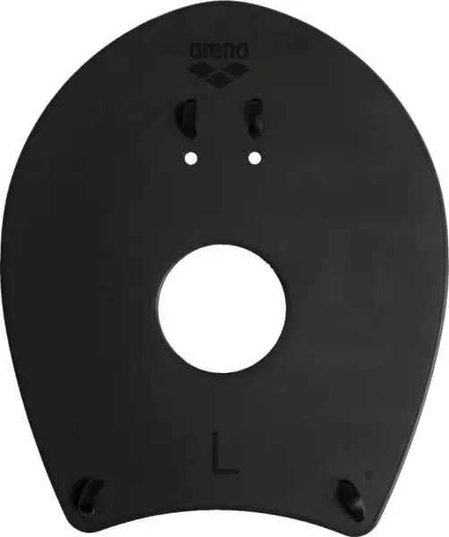 Лопатки для плавання Arena ELITE HAND PADDLE 2 чорно-білі 004409-100