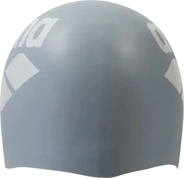 Шапочка для плавания Arena REVERSIBLE CAP двусторонняя бело-темно-сине-серая 003786-103