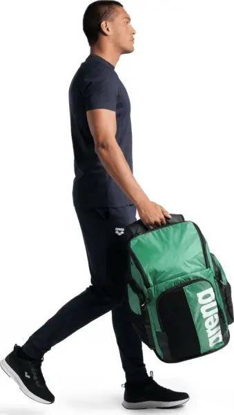 Рюкзак Arena SPIKY III BACKPACK 45L зелено-чорний 005569-110