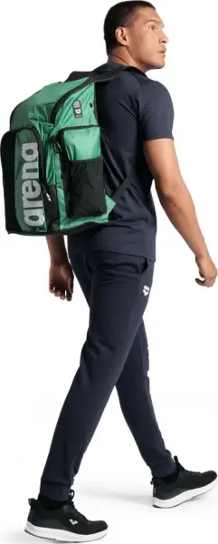 Рюкзак Arena SPIKY III BACKPACK 45L зелено-чорний 005569-110