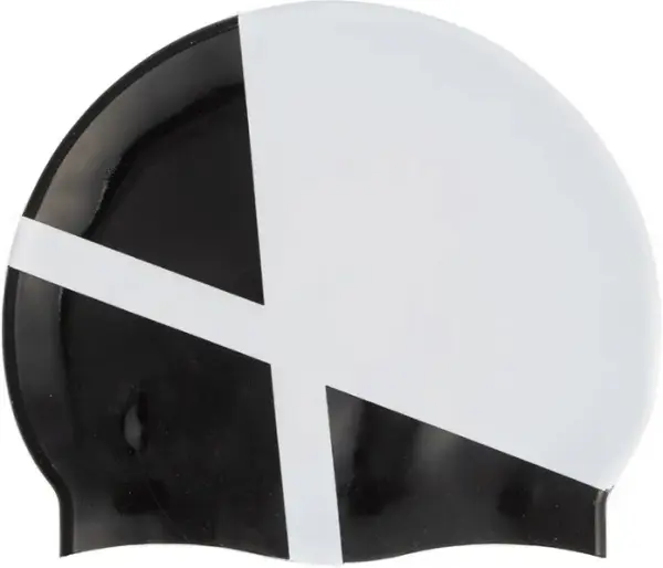 Шапочка для плавання Arena ICONS TEAM STRIPE CAP біло-чорна 001463-120