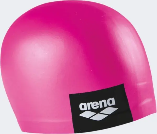 Шапочка для плавания Arena LOGO MOULDED CAP розово-черная 001912-214