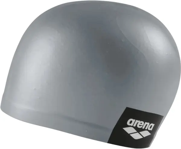 Шапочка для плавання Arena LOGO MOULDED CAP срібно-чорна 001912-202