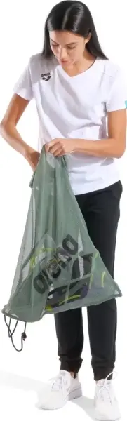 Сумка-мішок Arena ONE GO MESH BAG 40L м'ятна 010240-300