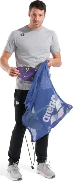 Сумка-мешок Arena ONE GO MESH BAG 40L темно-синяя 010240-400