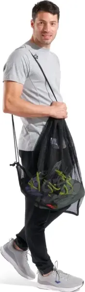 Сумка-мішок Arena ONE GO MESH BAG 40L чорна 010240-100