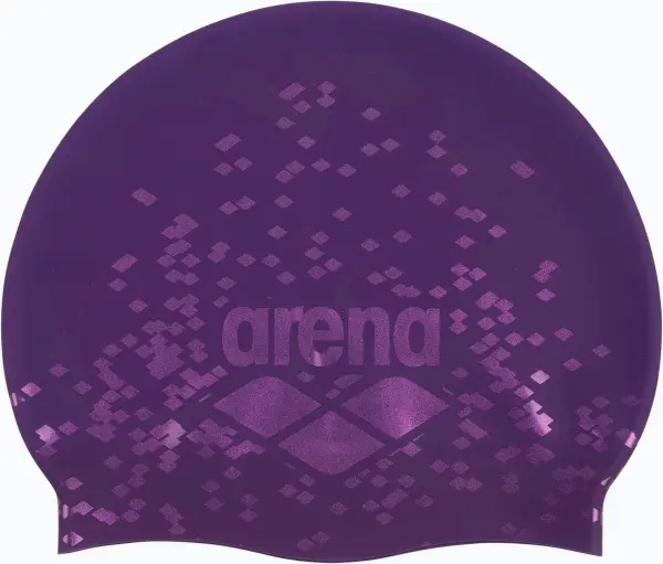 Шапочка для плавания Arena SHINE CAP фиолетовая 009386-200