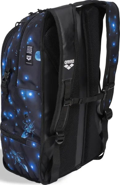 Рюкзак Arena FASTPACK 3.0 ALLOVER 40L темно-синьо-блакитний 006188-105