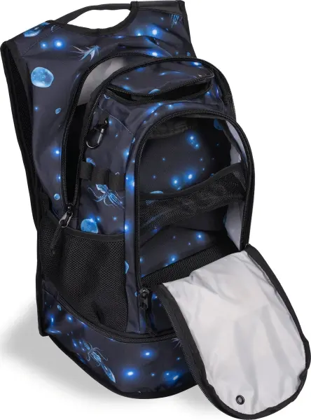Рюкзак Arena FASTPACK 3.0 ALLOVER 40L темно-синьо-блакитний 006188-105