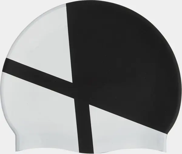 Шапочка для плавання Arena ICONS TEAM STRIPE CAP чорно-біла 001463-125